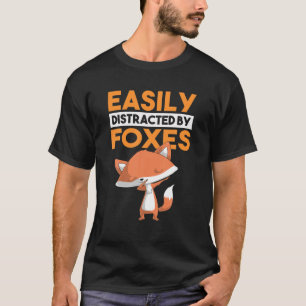 Leicht abgelenkt von Füchsen Funny Fox Dabbing Dab T-Shirt