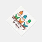 Leicht abgelenkt von Gnomen Serviette (Ecke)