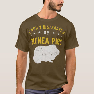 Leicht abgelenkt von Guinea-Schweinen Premium T-Shirt