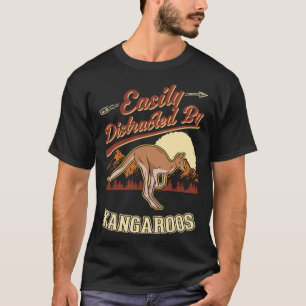 Leicht abgelenkt von Kangaroos T-Shirt