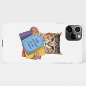 Leicht abgelenkt von Katzen _ Bücher Katzenbuch Ni iPhone Hülle (Rückseite (Horizontal))