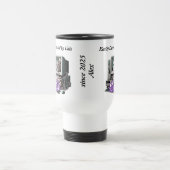 Leicht abgelenkt von Katzen - Funny Cat Tasse (Mittel)