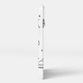 Leicht abgelenkt von Katzen und Büchern - Funny Ca iPhone Hülle (Rechte Seite)