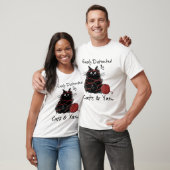 Leicht abgelenkt von Katzen und Garn T - Shirt (Unisex)