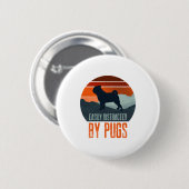 Leicht abgelenkt von Mops, die laufen Button (Vorne & Hinten)