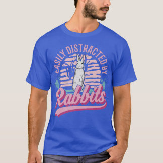 Leicht abgelenkt von Rabbits Premium  T-Shirt