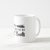 Leicht abgelenkt von RC Boats Model Radio RC Boat Kaffeetasse (VorderseiteRechts)