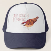 Leicht abgelenkt von Sparrows Truckerkappe (Vorderseite)