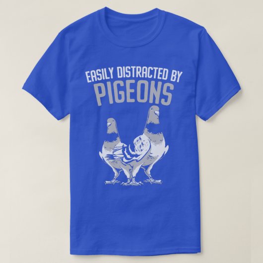 Leicht abgelenkt von Tauben Bird Whisperer 2 T-Shirt (Design vorne)