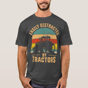Leicht abgelenkt von Traktoren Bauer Traktor Funny T-Shirt
