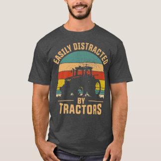 Leicht abgelenkt von Traktoren Bauer Traktor Funny T-Shirt