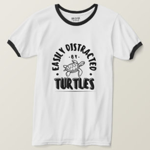 Leicht abgelenkt von Turtles Funny T-Shirt