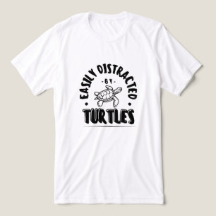 Leicht abgelenkt von Turtles Funny Tri-Blend Shirt