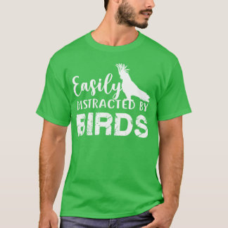 Leicht abgelenkt von Vögeln Lover Funny Vintag T-Shirt