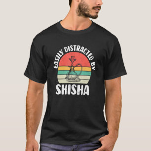 Leicht abgelenkte Hookah-Rauchen Ablenkung Shis T-Shirt