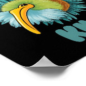 Leicht ablenkbar durch Kiwi Poster (Ecke)