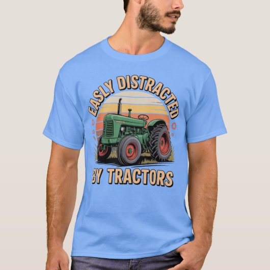 leicht ablenkbar - Stil T-Shirt (Vorderseite)