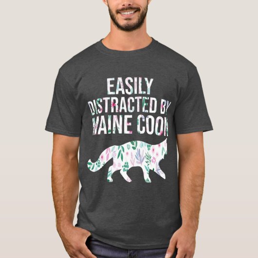 leicht ablenkbar T-Shirt (Vorderseite)