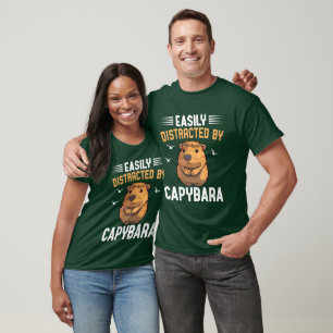 Leicht abseits von Capybaras, niedliche Capybara T-Shirt