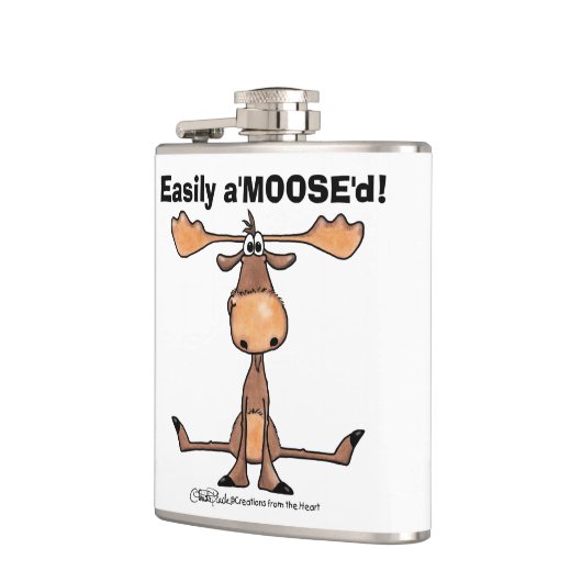 Leicht A'Moose"d Flachmann (Links)