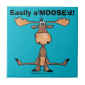 Leicht A'Moose"d Fliese (Vorderseite)