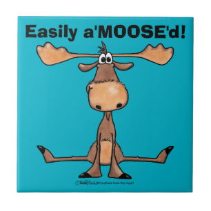 Leicht A'Moose"d Fliese