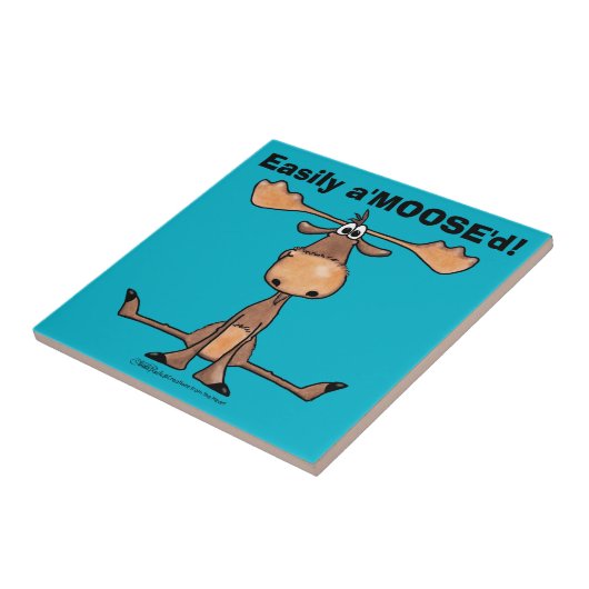 Leicht A'Moose"d Fliese (Seite)