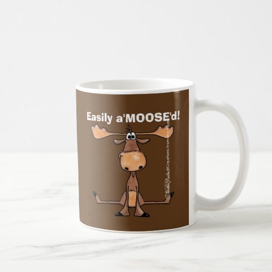 Leicht A'Moose"d Kaffeetasse (Rechts)