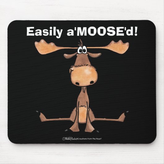 Leicht A'Moose"d Mousepad (Vorne)