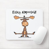 Leicht A'moose'd Mousepad (Mit Mouse)