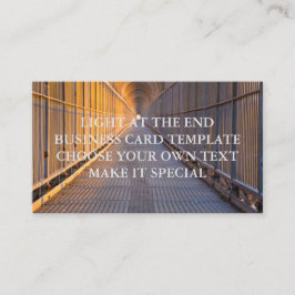 LEICHT AN DER VORLAGE DER ENDGESCHÄFTSKARTE VISITENKARTE