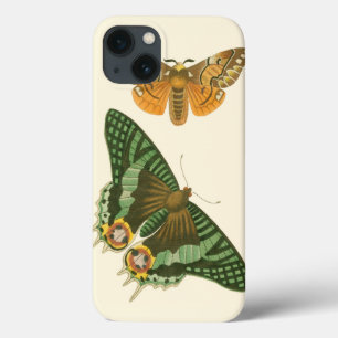 Leicht angrenzende Schmetterlings-Malerei iPhone 13 Hülle
