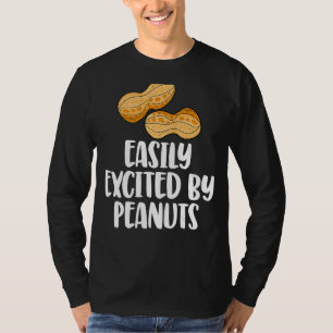 Leicht begeistert von den Erdnüssen die leckere Ge T-Shirt