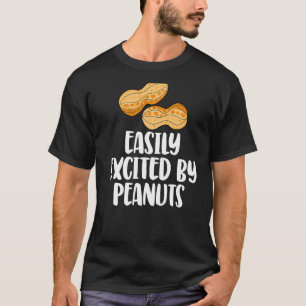 Leicht begeistert von den Erdnüssen die leckere Ge T-Shirt