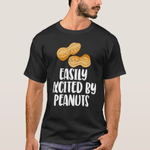 Leicht begeistert von den Erdnüssen die leckere Ge T-Shirt