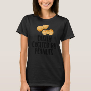 Leicht begeistert von den Erdnüssen die leckere Ge T-Shirt
