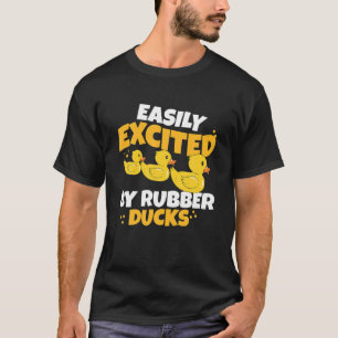 Leicht begeistert von Rubber Ducks Funny Duckie Ba T-Shirt