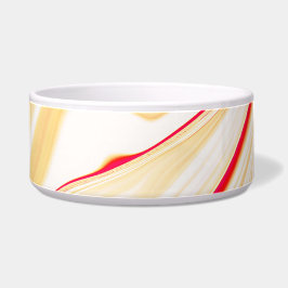 Leicht, beige, rote, rosa Kurve Napf