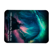 Leicht belebte Farben - Custom Magnet (Horizontal)