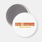 leicht beleidigt magnet (Vorderseite/Rückseite)