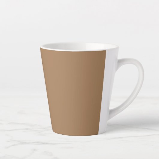 Leicht braun, Kaffee Latte Tasse (Rechts)