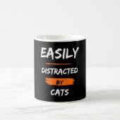 leicht durch Katzen ablenkbar Kaffeetasse (Mittel)