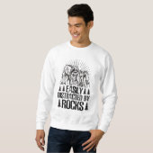 leicht durch Steine abgelenkt Sweatshirt (Vorne ganz)