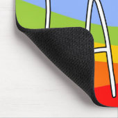 LEICHT EINNEHMEN + Ihren Hintergrund Mousepad (Ecke)