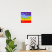 LEICHT EINNEHMEN + Ihren Hintergrund Poster (Heimbüro)