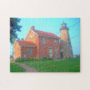 Leicht Erie Große Seen Kanada. Puzzle