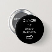 Leicht erwachsenes Halloween-Kostüm bin ich mit ei Button (Vorne & Hinten)