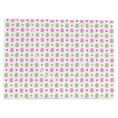 LEICHT FARBEITETE OSTEREIER GROßE GESCHENKTÜTE (Rückseite)