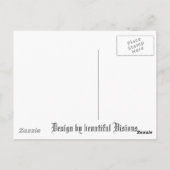 Leicht fließt der Stream. Postkarte (Rückseite)