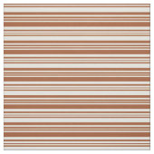Leicht gelb und sienna Lines Stoff (Muster)